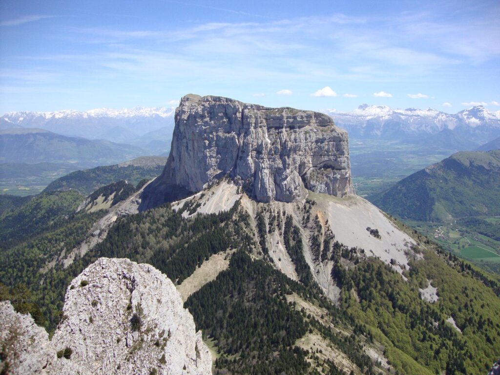 Alpinisme rocheux - Mont Aiguille voie normale