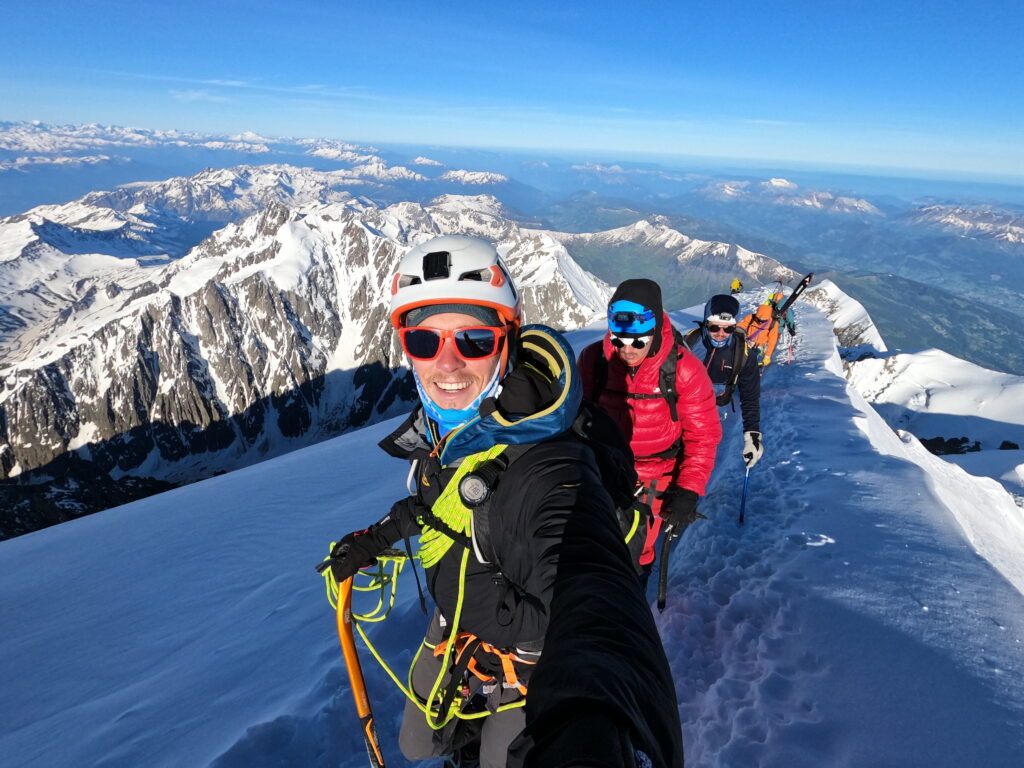 Alpinisme - Mont Blanc voie normale du Goûter - Chamonix