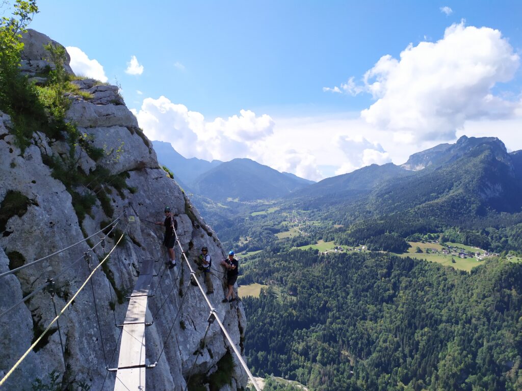 Via ferrata de Roche Veyrand — La Chapelle-du-Mont-du-Chat
