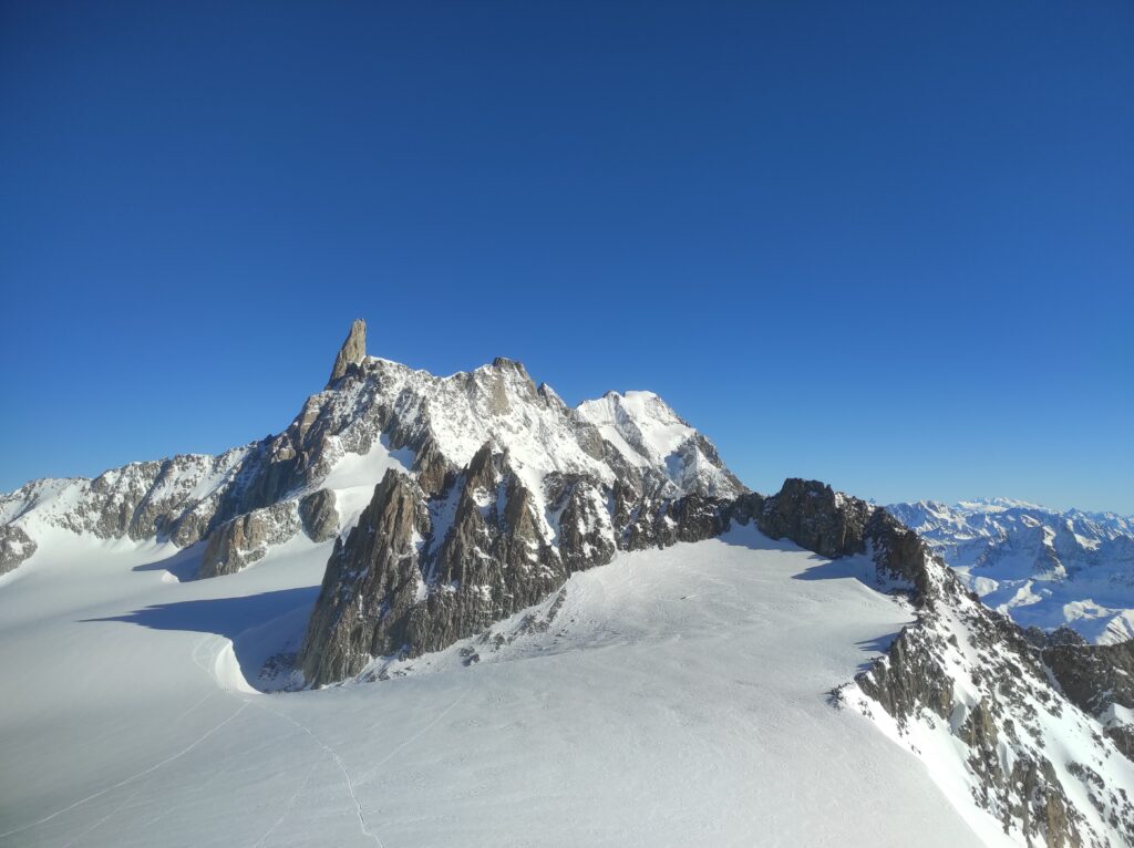 Alpinisme - Aiguilles Marbrées et Dent du Géant - Chamonix