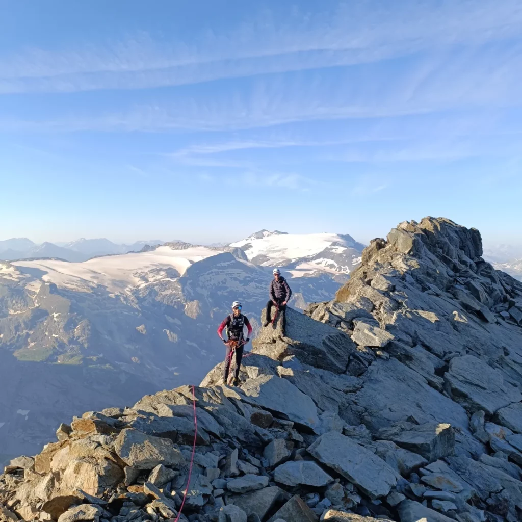 Alpinisme rocheux - Traversée Vallonet-Grand Bec - Pralognan-la-Vanoise