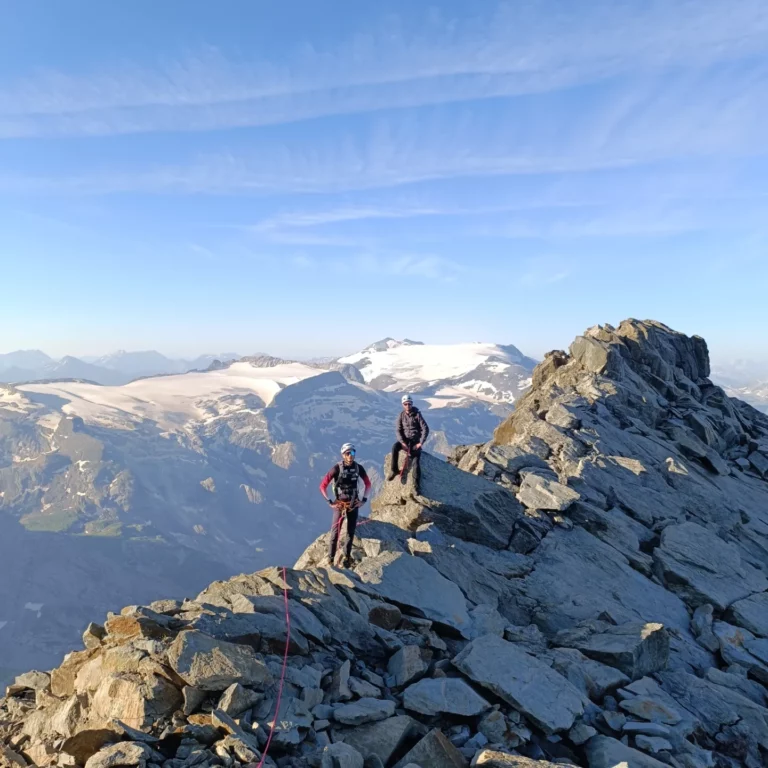 Alpinisme rocheux - Traversée Vallonet-Grand Bec - Pralognan-la-Vanoise