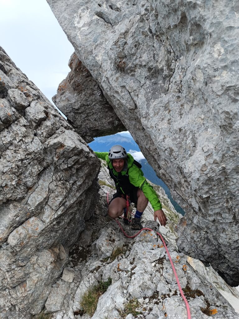 Alpinisme Bauges - Arête Nord Arcalod