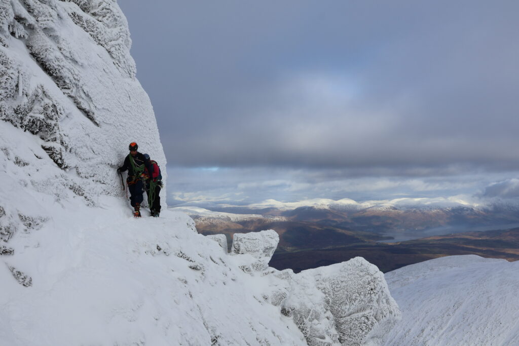 Alpinisme hivernal - Tower Ridge - Ben Nevis