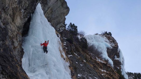 Cascade de glace - Cascade de la Vuzelle - Pralognan-la-Vanoise