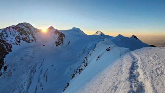 Alpinisme 4000m - Traversée du Lyskamm - Mont Rose