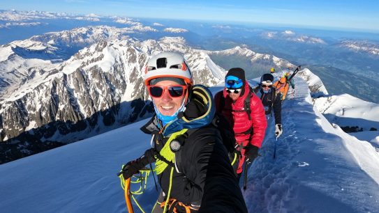 Alpinisme - Mont Blanc voie normale du Goûter - Chamonix