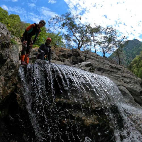 Canyoning des Eaux Rousses - La Léchère