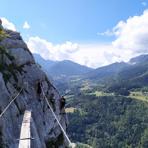 Via ferrata de Roche Veyrand — La Chapelle-du-Mont-du-Chat