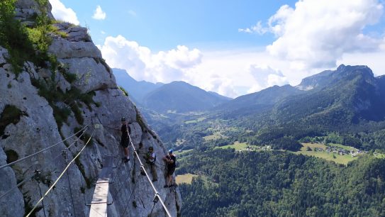 Via ferrata de Roche Veyrand — La Chapelle-du-Mont-du-Chat