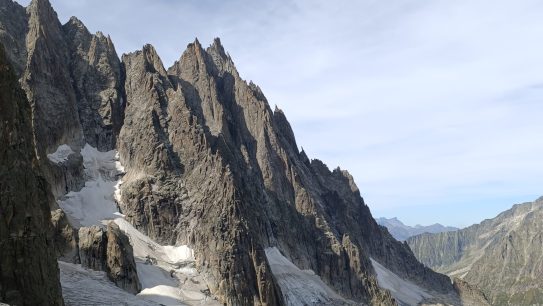Mountaineering - Chamonix - Grepon Mer de Glace Envers des Aiguilles