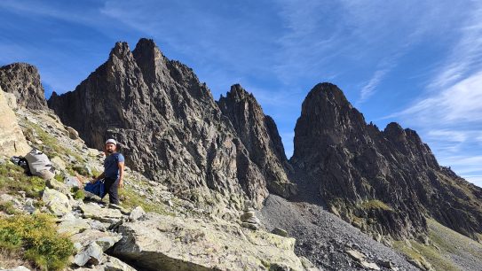 Pointe Elisabeth, Coup de sabre du Piniollet, Aiguille Capdepon - Petites Aiguilles de l'Argentière - Alpinisme Belledonne