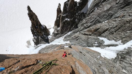 Escalade grande voie - Grand Capucin - Voie des Suisses
