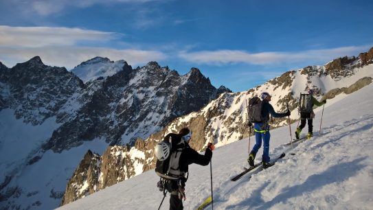 Raid à ski - Tour de la Meije - Pas de la Case Déserte