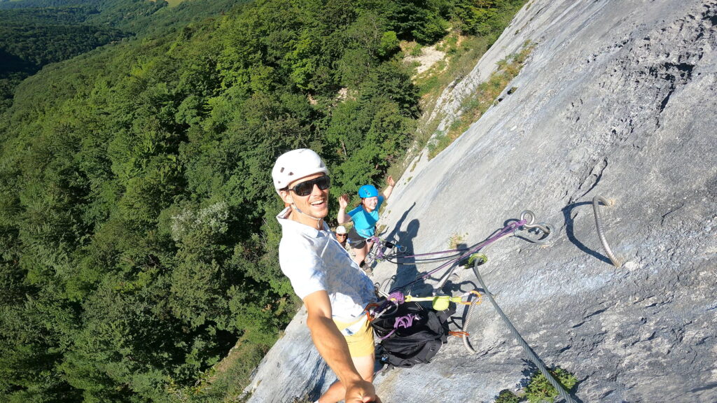 Via ferrata Le P'tchi - Chambéry