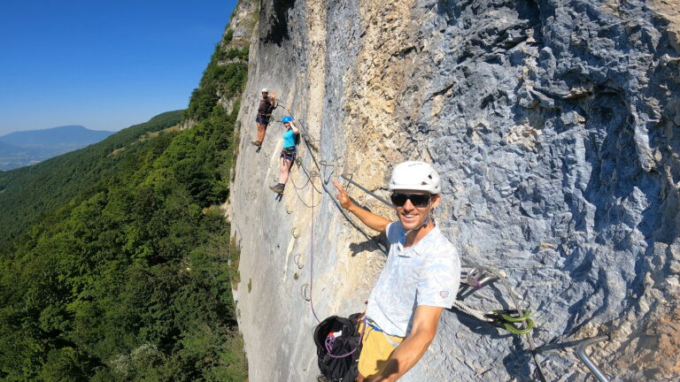 Via ferrata Le P'tchi - Chambéry
